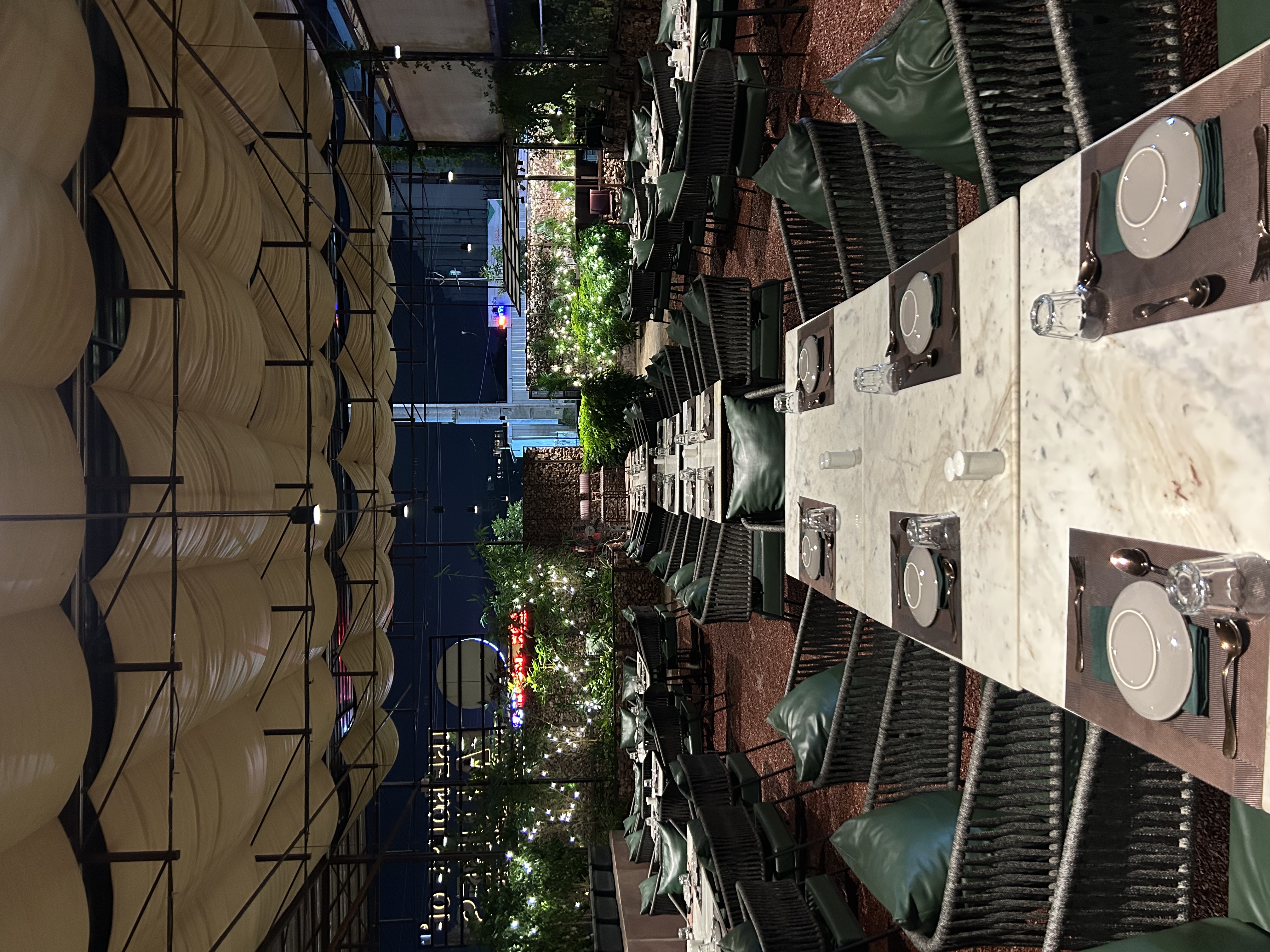 Fine dining experience